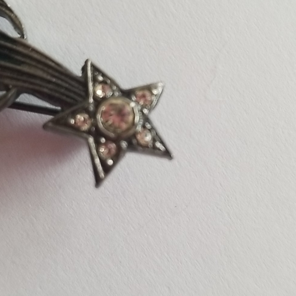 Shooting star brooch - Picture 5 of 6